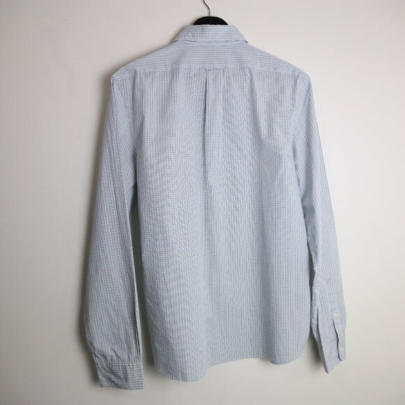 NWT The Men's Bloomingdale's Gingham Button Down Stretch Fabric Size Medium - Picture 5 of 6